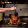 WALFOS Extra Large Silicone Basting Pastry Brush, 2.5 inch Wide Bristle Butter Oil Brush, Prefect for BBQ Grill Baking Kitchen Cooking-Pieces Design, BPA Free and Dishwasher safe view 3