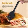 WALFOS Extra Large Silicone Basting Pastry Brush, 2.5 inch Wide Bristle Butter Oil Brush, Prefect for BBQ Grill Baking Kitchen Cooking-Pieces Design, BPA Free and Dishwasher safe view 4