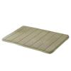 Cicilin Memory Foam Soft Bath Mats - Non Slip Absorbent Bathroom Rugs Doormats Rubber Back Runner Mat for Kitchen Bathroom Floors (Green 40 * 60cm) view 1