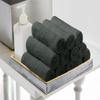 Avalon Towels Cotton Washcloths  (Pack of 24) Size 12x12 Inches, 100% Ring Spun Cotton, Soft & Absorbent Face Towels, Gym Towels, Hotel and Spa Quality, Reusable Fingertip Towels (Grey) view 4