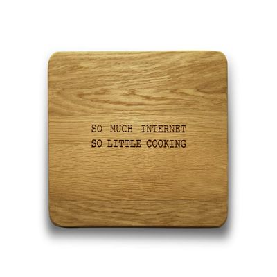 Engraved House Wooden Chopping Board, Wood