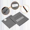 artsdi Fabric storage cubes (Set of 8) 11 Inch Cube Storage Bin, cube storage with 8 Labels Window Cards & a Pen, Foldable cube organizer bins, 11x11 storage bin, Cubby Organizer bins, Gray view 2