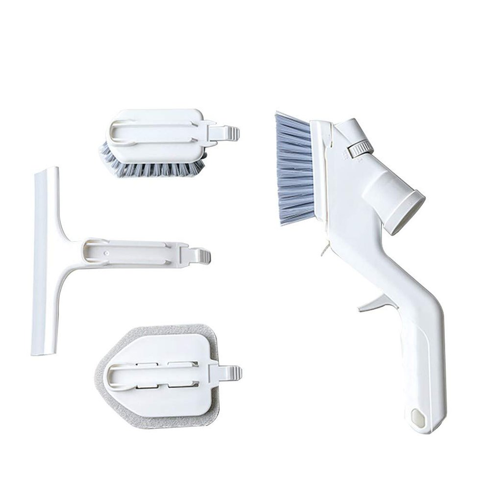 New Multifunctional Water Spray Cleaning Brush,Press water spray cleaning brush, Bottle Cleaner for Washing Beer/Wine Narrow Neck Bottles,Bathroom Tile Brush