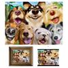3D LiveLife Lenticular Wall Art Prints - Canine Selfie from Deluxebase. Unframed 3D Dog Poster. Perfect wall decor. Original artwork licensed from renowned artist, Michael Searle view 1