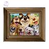 3D LiveLife Lenticular Wall Art Prints - Canine Selfie from Deluxebase. Unframed 3D Dog Poster. Perfect wall decor. Original artwork licensed from renowned artist, Michael Searle view 3