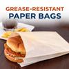 JA Kitchens 200 Count - Kraft Paper Bags for Packaging Cookies/Pretzels/Sandwiches view 3