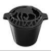Fire Beauty Woodstove Steamer Stove Humidifier Cast Iron Lattice Top Rust Resistant 2.3 Quart Capacity (horse) view 1