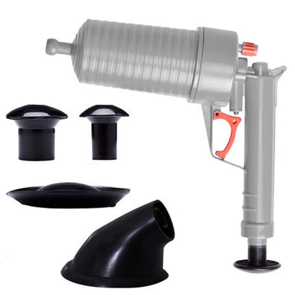 Arinda Toilet Blaster Mini Air Drain Blaster Sink Plunger Air Power Toilet Plunger Manual Pump Cleaner