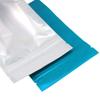 QQ Studio 100PCS Matte Translucent Front Colored Stand-Up Resealable QuickQlick Bags (14x20cm (5.5x7.9"), Translucent/Blue) view 4