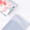 QQ Studio 100PCS Matte Translucent Front Colored Stand-Up Resealable QuickQlick Bags (8.5x13cm (3.3x5.1"), Translucent/White) view 4
