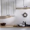 FASDE Ripple Decorative Vinyl 18in x 24in Backsplash Panel in Matte White (5 Pack) view 2