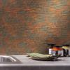 FASDE Ripple Decorative Vinyl 18in x 24in Backsplash Panel in Copper Fantasy (5 Pack) view 2