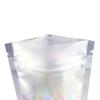 QQ Studio 100PCS Matte Translucent Front Colored Stand-Up Resealable QuickQlick Bags (10x15cm (4x6"), Translucent/White) view 2