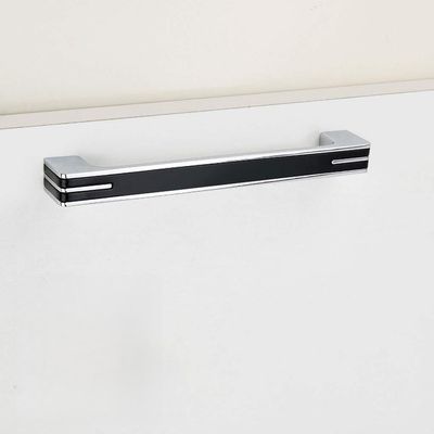 Geeyu Bar and Kitchen Drawer Pulls, Zinc Alloy Material, Center to Center 1mm-320mm, 2 Pieces Per Pack (Color : Black, Size : Hole Centre 160mm)