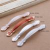 Geeyu Copper Handles, European Zinc Alloy Cabinet Handles Drawer Knobs Kitchen Cupboard Handles Door Pulls White Black Furniture Handle Hardware (Color : Ivory White S) view 4