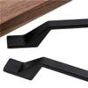 Geeyu Farm Cabinet Handles, Modern Black Cabinet Handles Solid Aluminum Alloy Kitchen Cupboard Pulls Drawer Knobs and Furniture Handle Hardware (Color : 9029 15cm) view 3