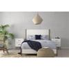 Alpine Furniture Madelyn Queen Wood Panel Bed in White view 2