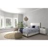 Alpine Furniture Madelyn Queen Wood Panel Bed in White view 4