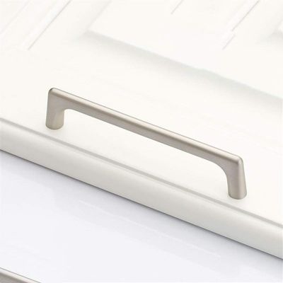 Geeyu Cabinet Pull Handle, Zinc Alloy Gold Furniture Handle Solid Cabinet Pulls Drawer Knobs Kitchen Door Cupboard Handle Pulls Modern Furniture Hardware (Color : SN 128mm)