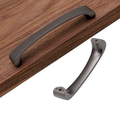 Geeyu Large Cabinet Handles, Modern Kitchen Cabinet Handles Solid Drawer Wardrobe Door Handles Children Furniture Parts Accessories Hardware Dresser (Color : 12.8cm 6191)