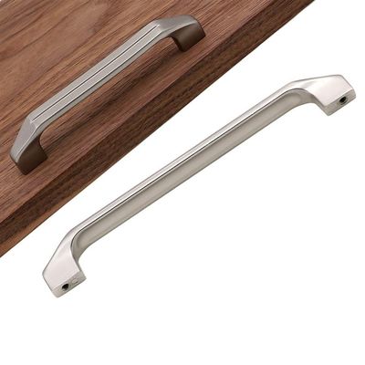 Geeyu Large Cabinet Handles, Modern Kitchen Cabinet Handles Solid Drawer Wardrobe Door Handles Children Furniture Parts Accessories Hardware Dresser (Color : 12.8cm 6165)