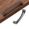 Geeyu Large Cabinet Handles, Modern Kitchen Cabinet Handles Solid Drawer Wardrobe Door Handles Children Furniture Parts Accessories Hardware Dresser (Color : 12.8cm 6165) view 2