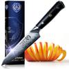 Petty (Utility) Knife - Best Professional Quality 6 Inch Japanese AUS10 67-Layer High Carbon Damascus Stainless Steel - Razor Sharp Full Tang Blade & Ergonomic G10 Handle view 1
