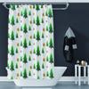 OERJU 65x72inch Cute Cartoon Shower Curtain Green Trees Yellow Pentacle Funny Scence Design Kids Waterproof Fabric Polyester Bathroom Curtain Decor Bath Accessories Hotel Quality with Hooks view 4