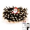 suddus Christmas Tree Lights Indoor, 100 LED 33ft Warm White Led Christmas Lights,String Lights Outdoor for House, Windows, Patio, Doors, Fireplace, Garden, Home, Decoration view 1