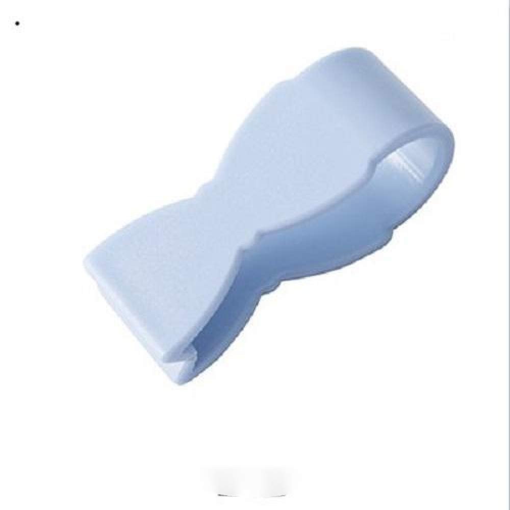5pc Bed Sheet Fixing Clip Quilt Fixer Bed Cover Clothes Curtain Towel Anti-Running Clip with Four Corners Fixed Anti-Skid Buckle (Blue)