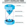 20 Minute Hourglass Sand Timer: Large Unbreakable Colorful Sand Clock, Plastic Blue Sand Watch 20 Min for Kids Games Classroom view 3