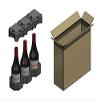 EPE USA Universal Triple Bottle Wine Shipping Box - 1 Pack - All-in-One Protective Wine Shipper with Recycled PE Foam - Eco-Friendly, Recyclable, Secure Wine Packaging view 4