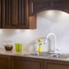 FASDE Terrain Decorative Vinyl 18in x 24in Backsplash Panel in Gloss White (5 Pack) view 2