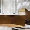 FASDE Terrain Decorative Vinyl 18in x 24in Backsplash Panel in Oil-Rubbed Bronze (5 Pack) view 2