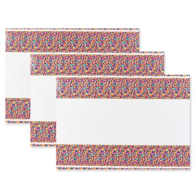 American Greetings Confetti Birthday Party Supplies, Plastic Table Cover (3-Count)