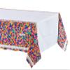 American Greetings Confetti Birthday Party Supplies, Plastic Table Cover (3-Count) view 2