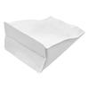 AwePackage 12 oz Resealable Zipper Box Pouch Coffee Bag with valve - Flat Bottom Pull Tab (50, Matte White Wide) view 4