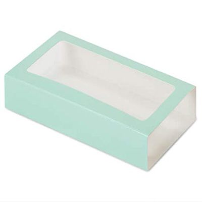 100 PK, Aqua Slide Open Candy Box Sleeve, 8 x 4.25 x 1" for Candy Or Small Gifts