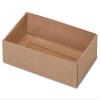 100 PK, Kraft Slide Open Candy Box Base, 5 x 2.75 x 1" for Candy Or Small Gifts view 1