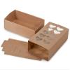 10 PK, Kraft Heart Macaron Cookie Box Set, 8.25 x 5 x 2" for Events, Birthday Parties to Upscale Events view 1