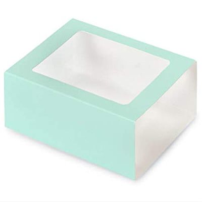 100 PK, Aqua Slide Open Candy Box Sleeve, 6.5 x 4.75 x 2" for Candy Or Small Gifts