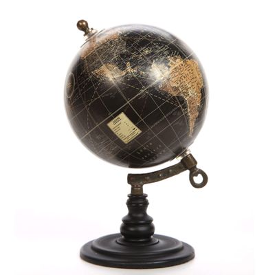 Better Homes Decorative Table Top Globe Whimsical Decor Table Top Statue Wood Stand Designed