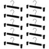 Cabilock 10pcs Adjustable - Pants Hangers for Convenient Underwear Storage Versatile Household Coat Rack Space-Saving Design for Wardrobe and Bathroom Use view 1