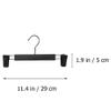 Cabilock 10pcs Adjustable - Pants Hangers for Convenient Underwear Storage Versatile Household Coat Rack Space-Saving Design for Wardrobe and Bathroom Use view 2