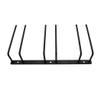 Abcsea 1 Piece Wine Glass Rack Under Cabinet, Stemware Rack Black, Wine Glass Holder, Goblet Wine Rack With Screws, 30cm 3 Rows view 4