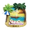 3D Bali Island Indonesia Fridge Magnet Travel Souvenir Gift Home Kitchen Refrigerator Decoration Magnetic Sticker Craft Collection view 1