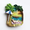3D Bali Island Indonesia Fridge Magnet Travel Souvenir Gift Home Kitchen Refrigerator Decoration Magnetic Sticker Craft Collection view 3
