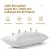Acanva Fluffy Bed Sleeping Side Sleeper Body Pillow Insert, Extra-Long 20 x 72, White view 3
