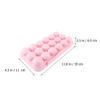 Cabilock 2Pcs Egg Holder for Refrigerator, Egg Storage Container Egg Tray Holder with Lids for Home Kitchen Use (Pink) view 3