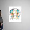 GREATBIGCANVAS Reflexology Foot map Unframed Poster Print view 2
